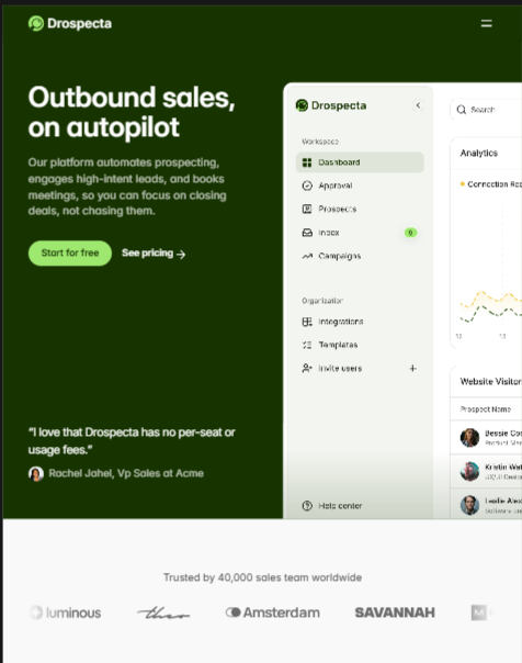 Finance SaaS Website